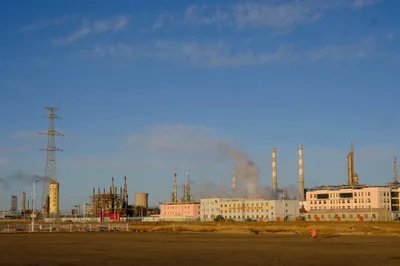 Mineralienindustrie in Golmud