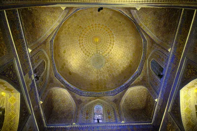 Goldene Kuppel in Timurs Grabstätte